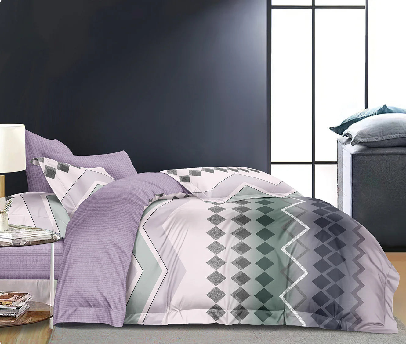 Duvet Microfiber Double 3 Pieces Forbed
