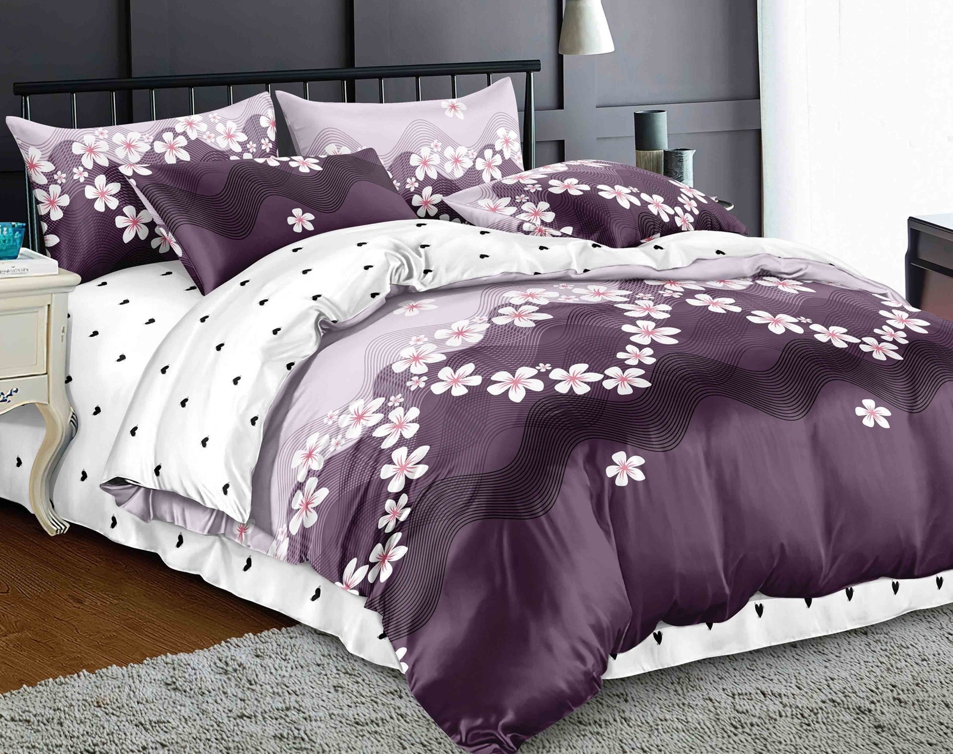 Duvet Microfiber Double 3 Pieces Forbed