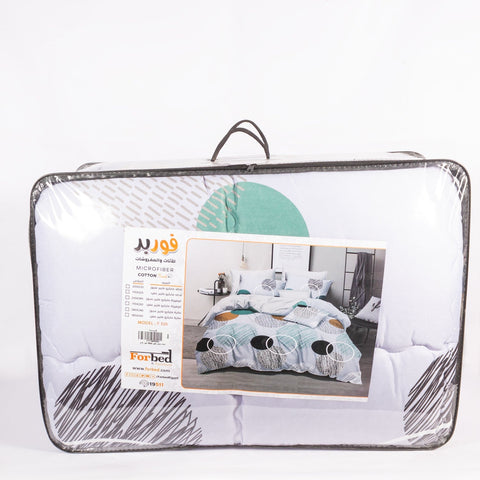 Duvet Microfiber Double 3 Pieces Forbed